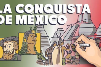 Mapa Mental Detallado de la Conquista de México Explicado